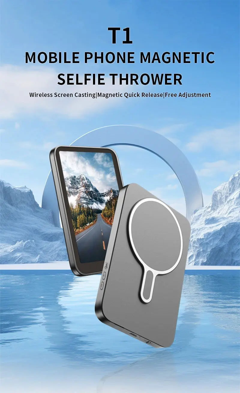 Monitor Trasero Magnético para Cámara de Celular