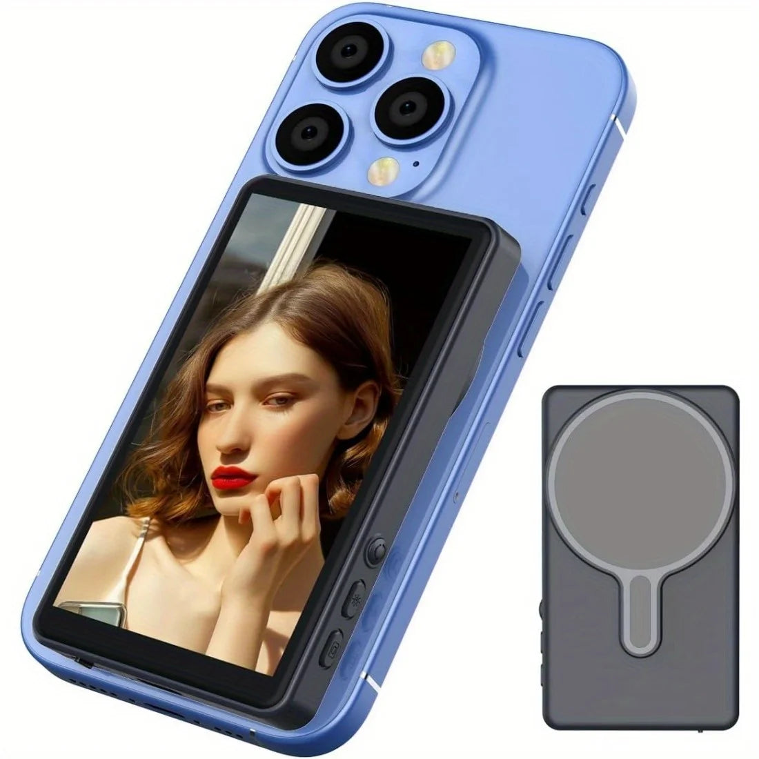 Monitor Trasero Magnético para Cámara de Celular