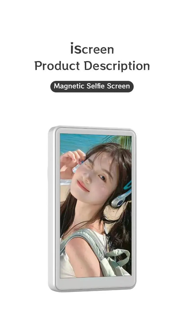Monitor Trasero Magnético para Cámara de Celular