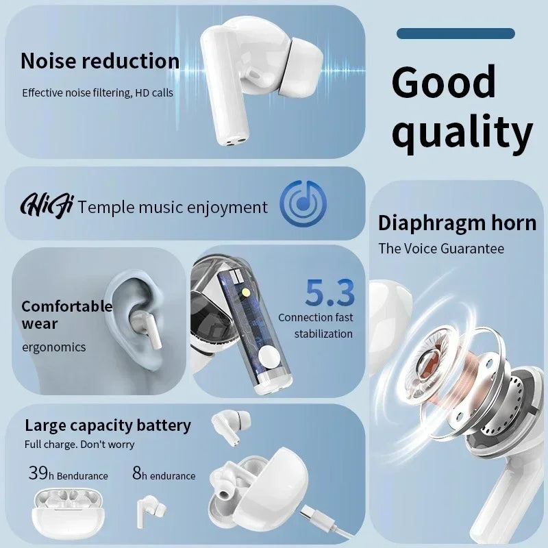 Auriculares Inteligentes Con Micrófono HD