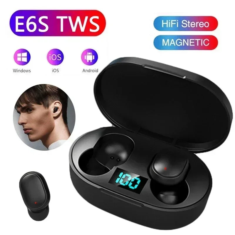 Audífonos Inalámbricos E6S Pro TWS
