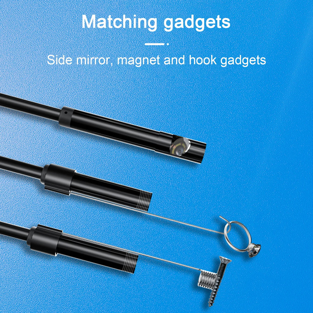 Cámara Endoscópica para Motor de Carro USB/Type-C con 6 Luces LED