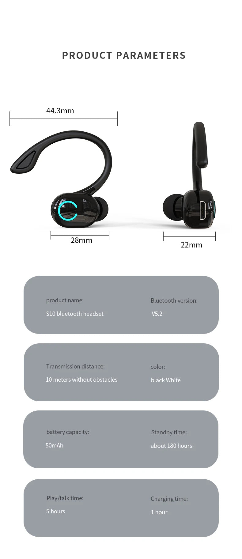 Auriculares Inalámbricos ProHook HIFI